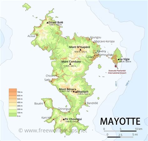 mayotte map